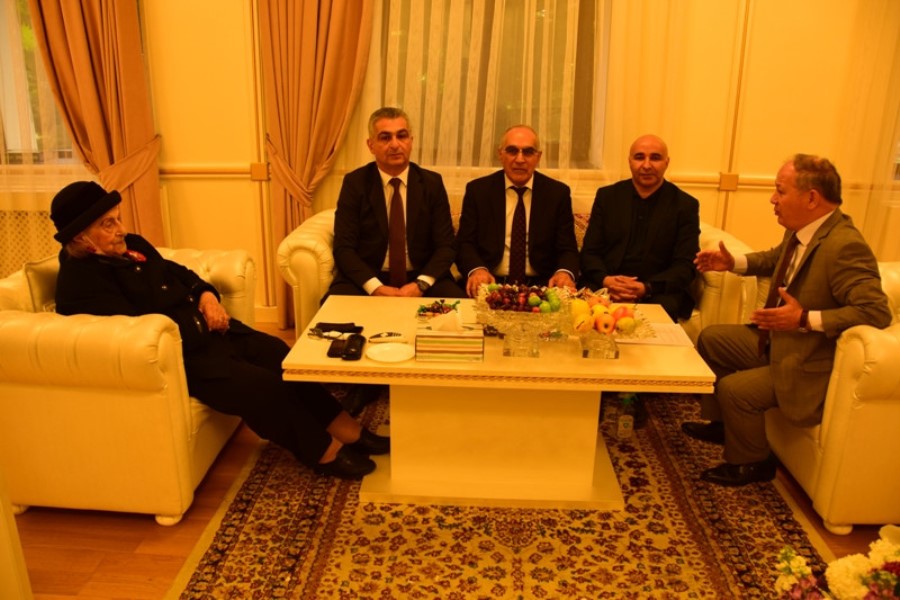 Qeyri-Hökumət Təşkilatlarına Dövlət Dəstəyi Agentliyinin Müşahidə Şurasının üzvləri Fatma Səttarovanı ziyarət edib
