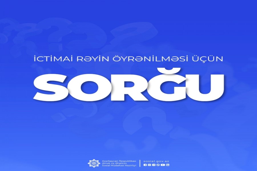 Nazirlik tərəfindən hazırlanmış hüquqi akt layihələrinə dair rəy sorğusunun keçirilməsinə başlanıb