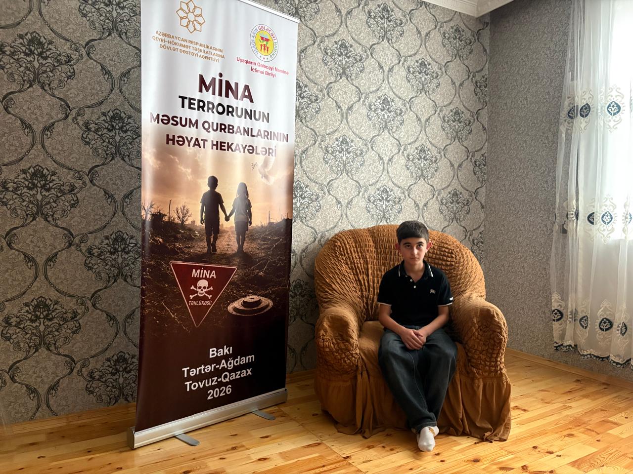 Ermənistanın mina terrorunun daha bir məsum qurbanı - 12 yaşlı Hüseyn