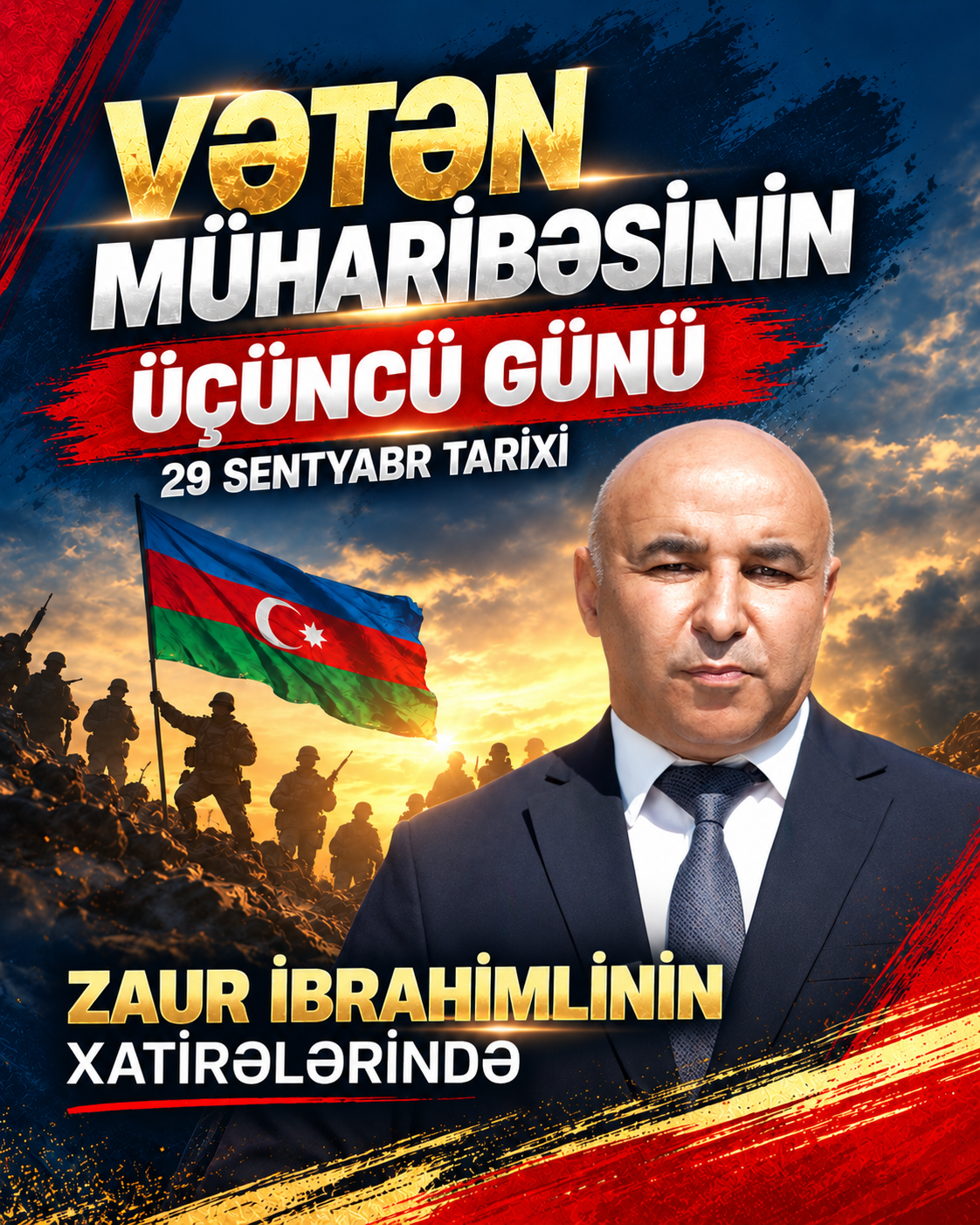 Vətən müharibəsinin üçüncü günü – 29 sentyabr Zaur İbrahimlinin xatirələrində