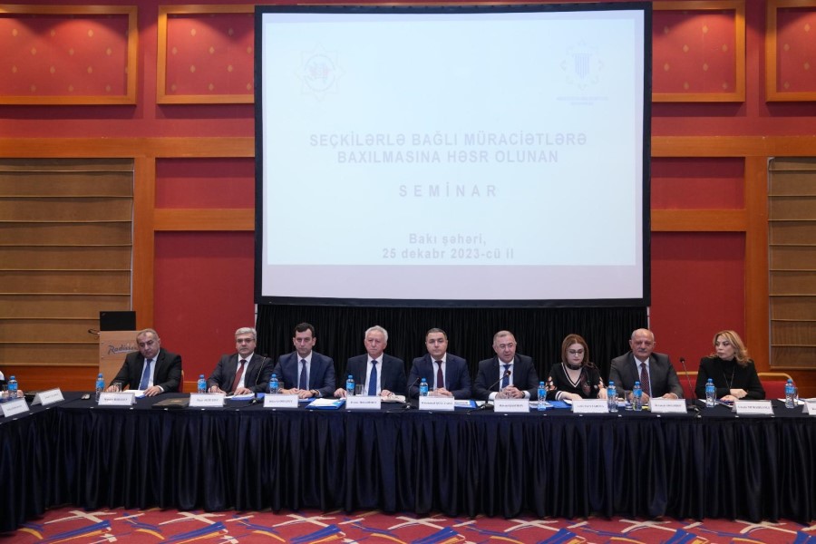 Seçki hüququ ilə bağlı müraciətlərə baxılmasına həsr olunan layihəyə başlanılıb