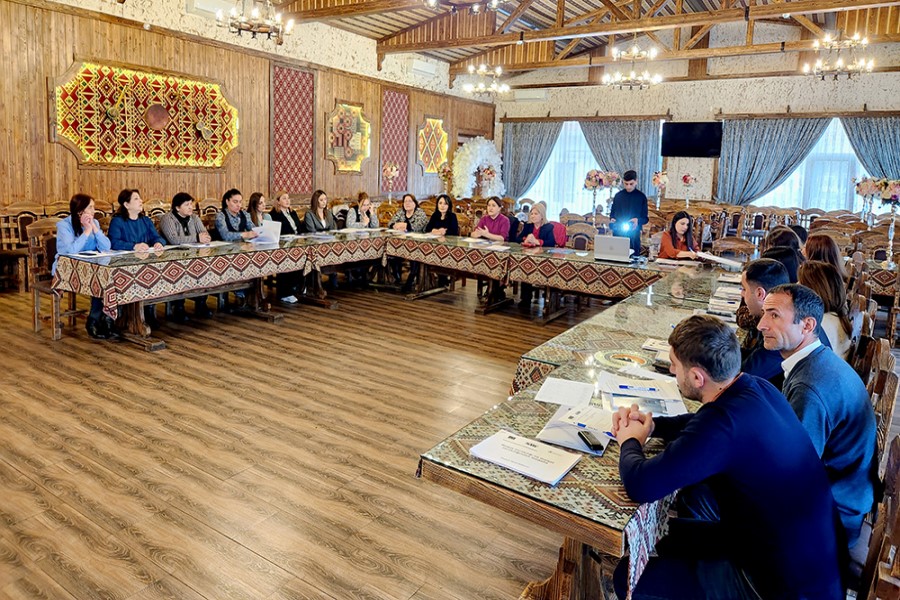 Məişət zorakılığına dair workshop keçirilib - FOTO