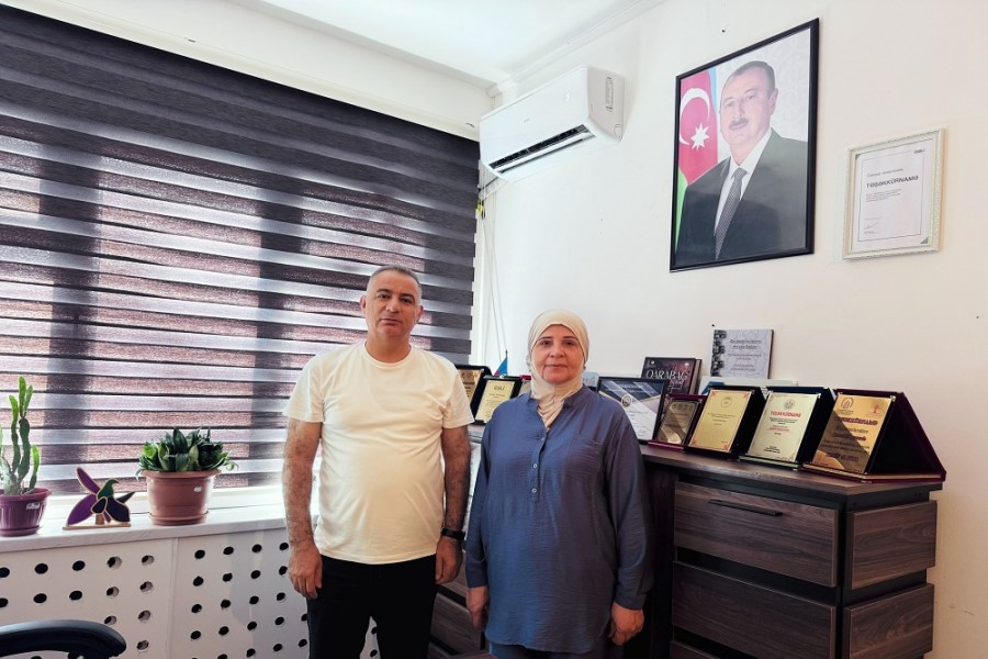 İctimai Birliyin sədri, şəhid anası Ceyran Həsənova QHT.az-ın qonağı olub
