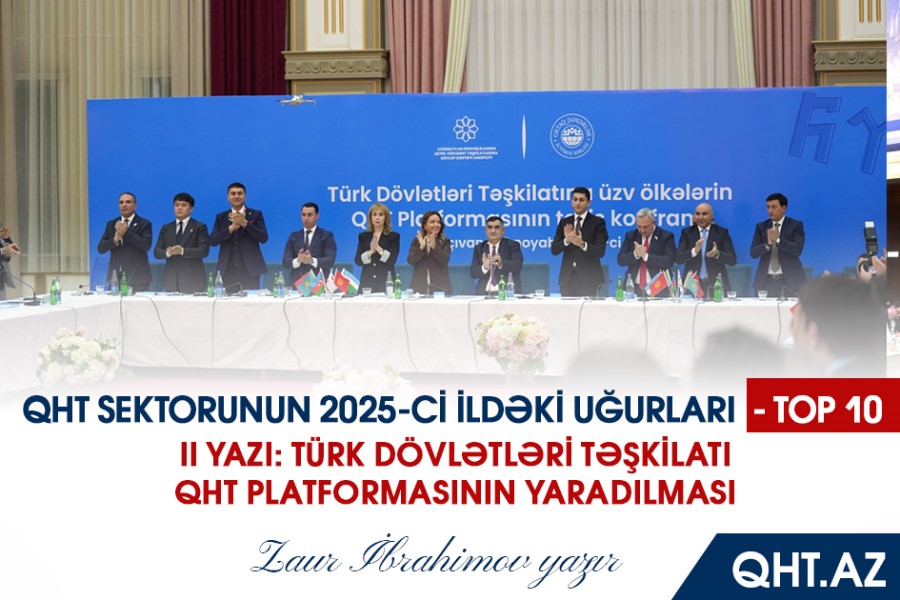 II YAZI: TÜRK DÖVLƏTLƏRİ TƏŞKİLATI QHT PLATFORMASININ YARADILMASI