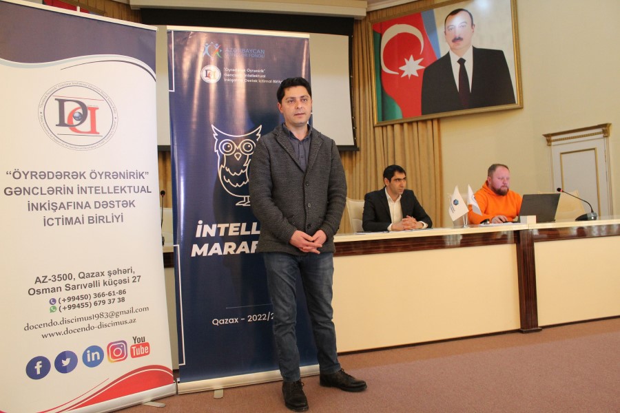 "İntellekt marafonu" layihəsi çərçivəsində intellektual turnirə start verilib - FOTO