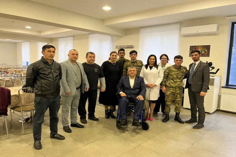 “Fiziki-məhdudiyyətli şəxslərin idmanla cəmiyyətə inteqrasiyası” adlı layihənin növbəti tədbiri keçirilib