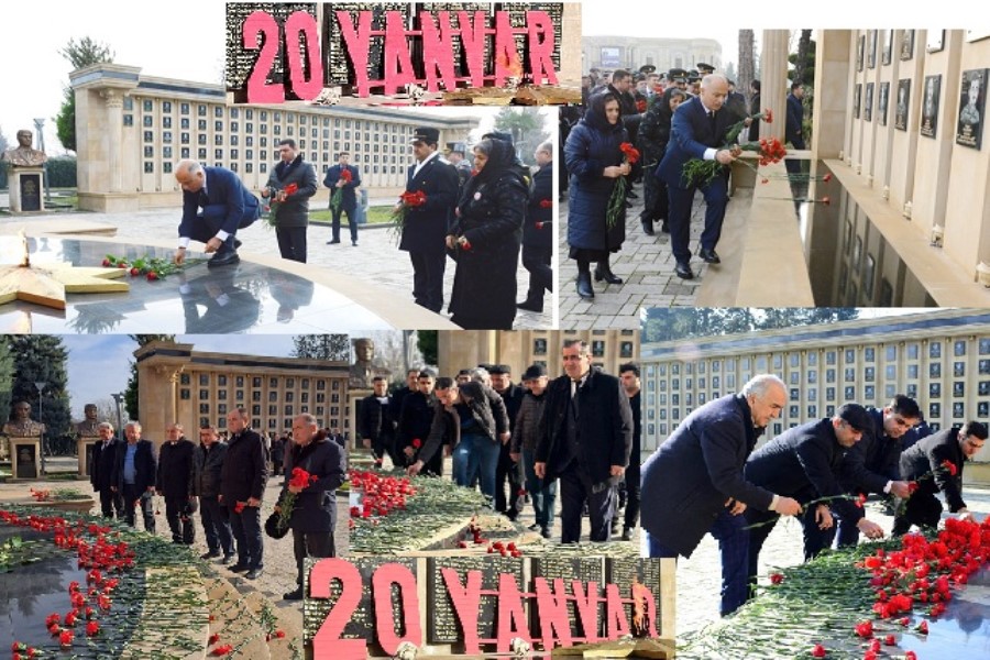 Masallıda 20 Yanvar şəhidlərinin xatirəsi anılıb