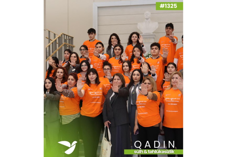 “Gender əsaslı zorakılığa qarşı 16 günlük fəallıq kampaniyası” adlı tədbirdən - FOTOLAR