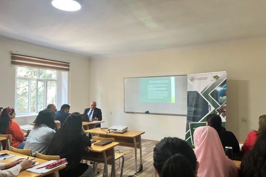 “İqlim dəyişmələri həlllərinin təşviqi” layihəsi çərçivəsində 1-ci strateji seminar keçirildi - FOTOLAR