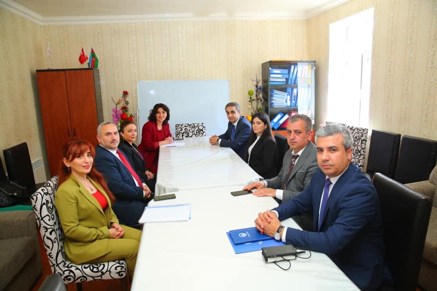 QHT Agentliyinin rəsmiləri Gəncədə və Şəmkirdə QHT-lərin qonağı oldular - FOTOLAR