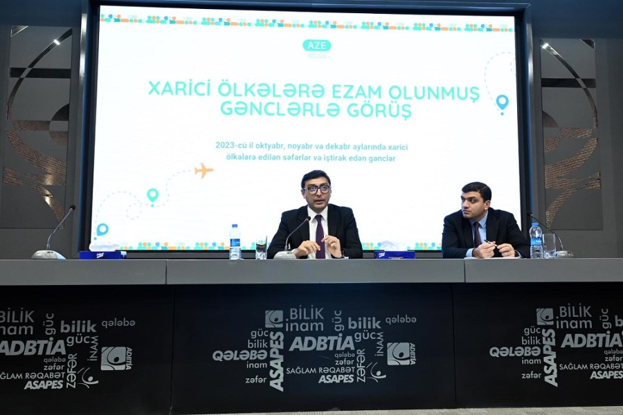Nazir beynəlxalq tədbirlərdə iştirak etmiş gənclərlə görüşüb - FOTOLAR