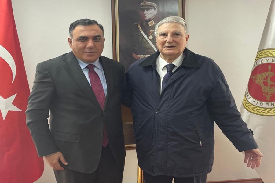 Emin Həsənli Türkiyədə hərbi yönümlü təşkilatlarda görüşlər keçirib