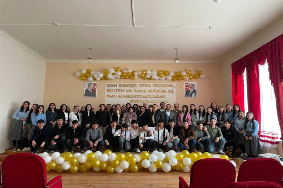 Beynəlxalq Müəllimlər Günü münasibətilə tədbir keçirilib - FOTOLAR