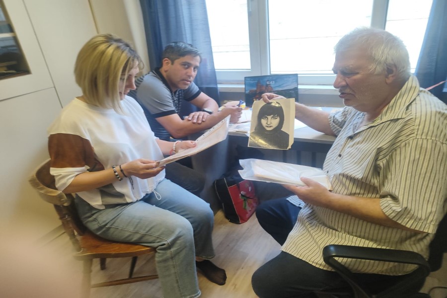 Uşaq Hüquqlarının Müdafiəsi Liqası “Müharibə uşaqların gözü ilə” adlı layihəsinə start verib - FOTOLAR
