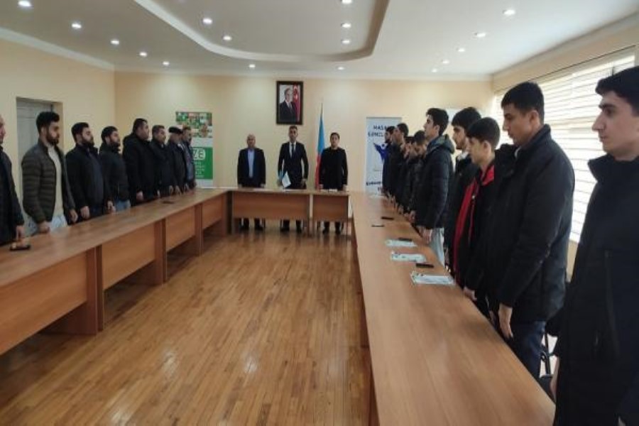Masallıda idmançılarla görüş keçirilib