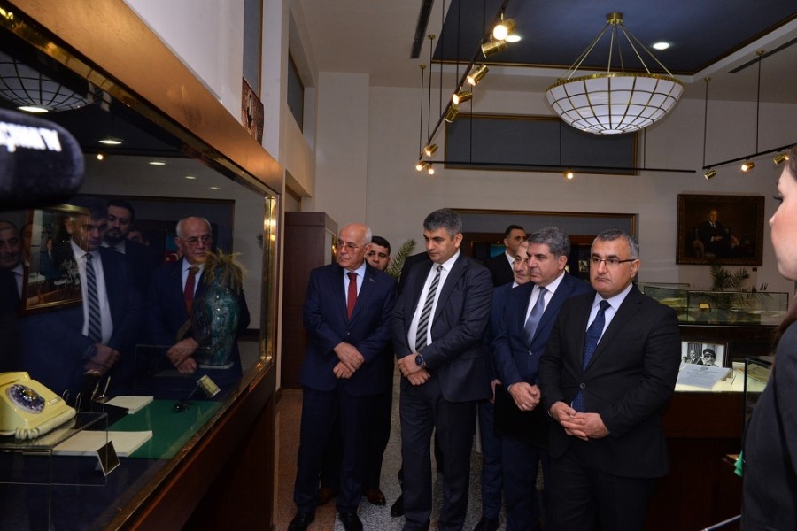 Mediasiya Şurasının nümayəndələri Heydər Əliyev muzeyini ziyarət ediblər - FOTOLAR