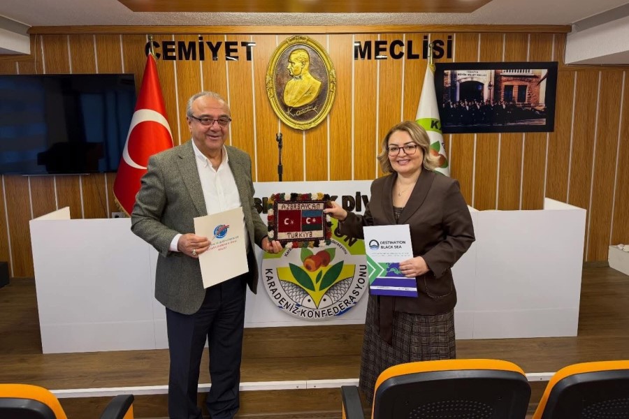 QHT ilə Karadeniz Konfederasiyası arasında əməkdaşlıq memorandumu imzalanıb - FOTOLAR