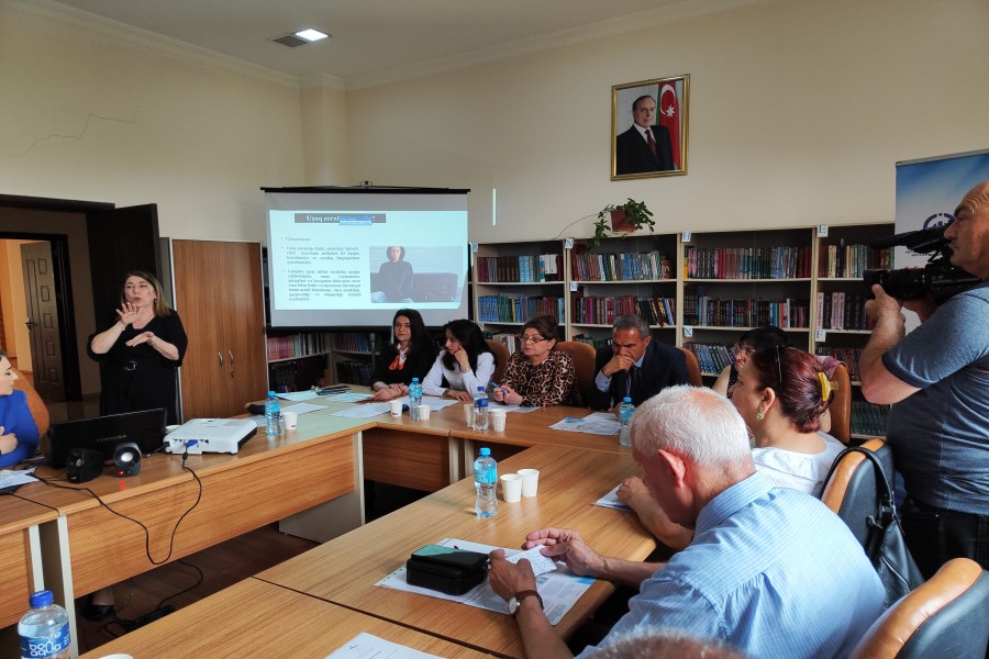 Salyanda uşaqlara qarşı zorakılıqla mübarizəyə həsr olunmuş maarifləndirmə tədbiri təşkil olunub - FOTO