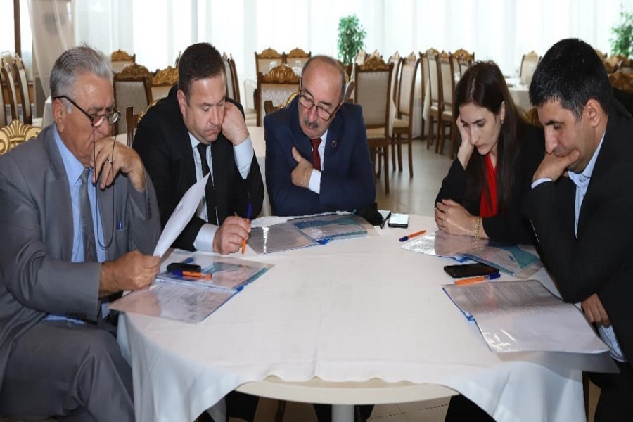 Quba şəhərində hüquqşünaslar üçün təlim keçirilib - FOTOLAR