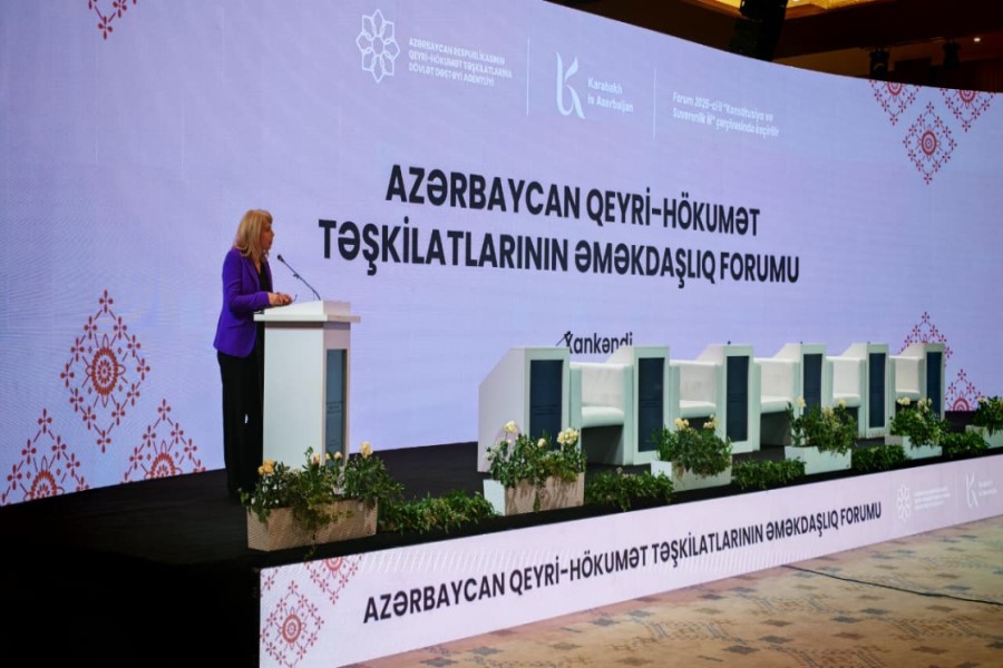 Xankəndidə Azərbaycan Qeyri-Hökumət Təşkilatlarının Əməkdaşlıq Forumu keçirilir - FOTOLAR