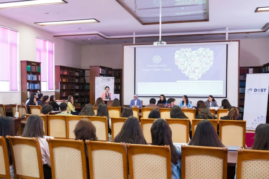 Sosial Xidmətlər Agentliyi tərəfindən tələbələr üçün növbəti karyera təlimi təşkil edilib