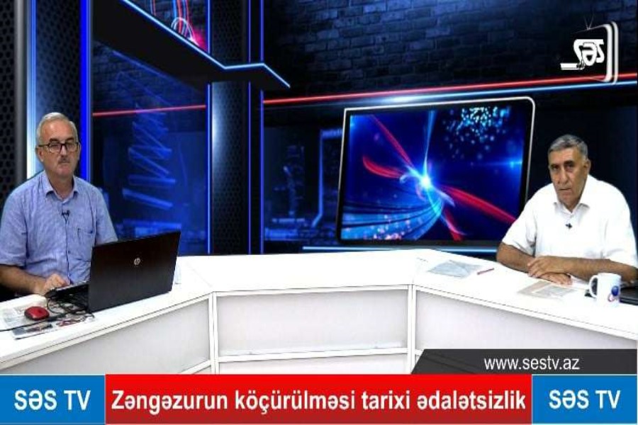 "Zəngəzurun köçürülməsi tarixi ədalətsizlik" verlişi yayımlanıb - FOTOLAR/ VİDEO