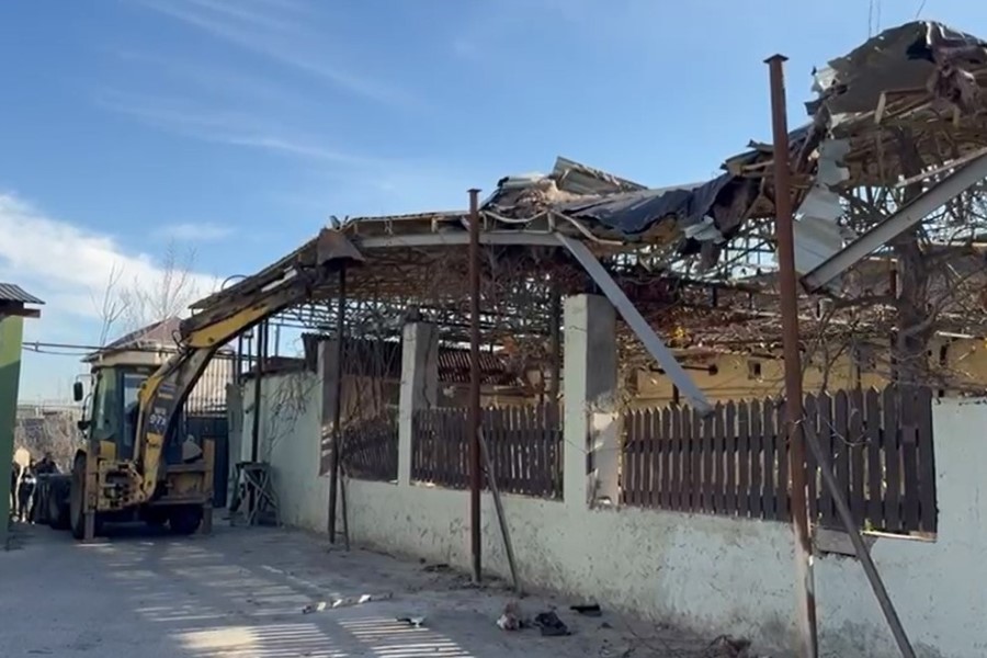 Fövqəladə Hallar Nazirliyi tərəfindən qanunsuz tikinti işlərinin qarşısı alınıb