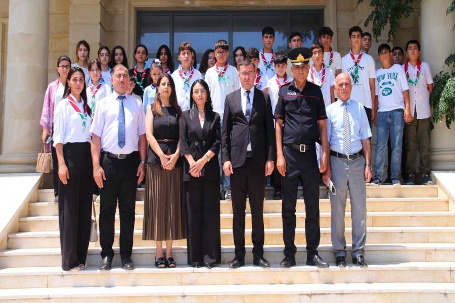 “Uşaqların zərərli informasiyadan qorunması” adlı maarifləndirici tədbir keçirilib - FOTOLAR