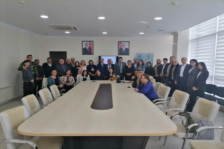 QHT “Ailə – gələcək inkişafın bünövrəsidir” adlı layihəsi üzrə növbəti tədbiri keçirib
