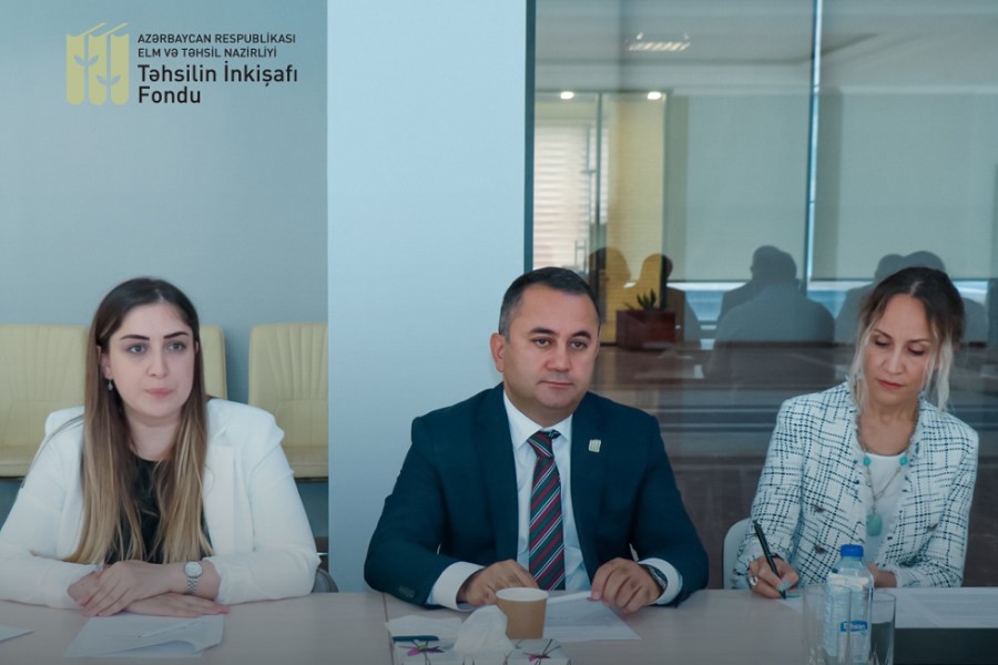 “Təhsilin İnkişafı Forumu”na hazırlıq məqsədilə görüş keçirilib - FOTOLAR