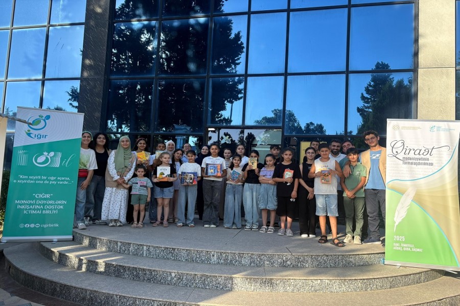 QHT “Qiraət mədəniyyətinin formalaşdırılması” layihəsinin bağlanış tədbirini keçirdi - FOTOLAR