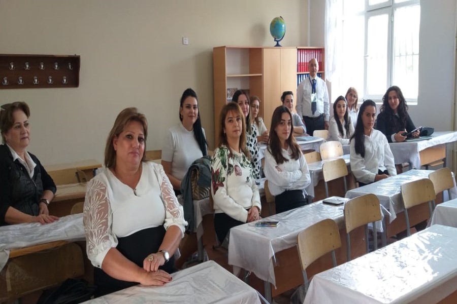“Yol hərəkətinin təhlükəsizliyi qaydalarına əməl edək!" layihəsi davam edir - FOTO