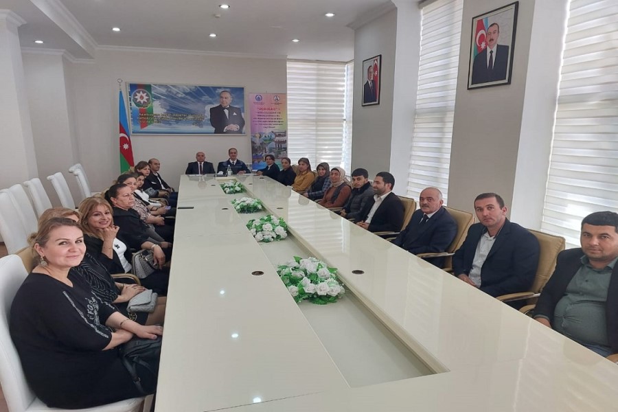 Masallı şəhərində “Üçbucaq” - “milli tərbiyə modeli” adlı tədbir keçirilib - FOTOLAR