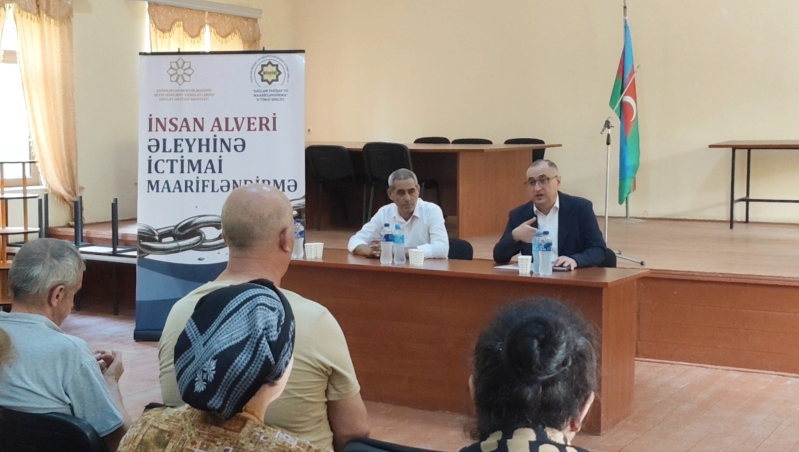 “İnsan alveri əleyhinə ictimai maarifləndirmə” adlı layihə çərçivəsində tədbir keçirilib