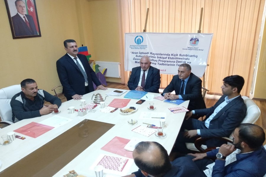"Muğan Düzü" Sosial İnkişaf İctimai Birliyi Saatlı şəhərində tədbir keçirib - FOTOLAR