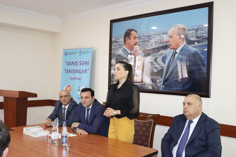 "Danış, səni tanısınlar!" adlı gənclər və tələbələr arasında görüş keçirilib - FOTOLAR