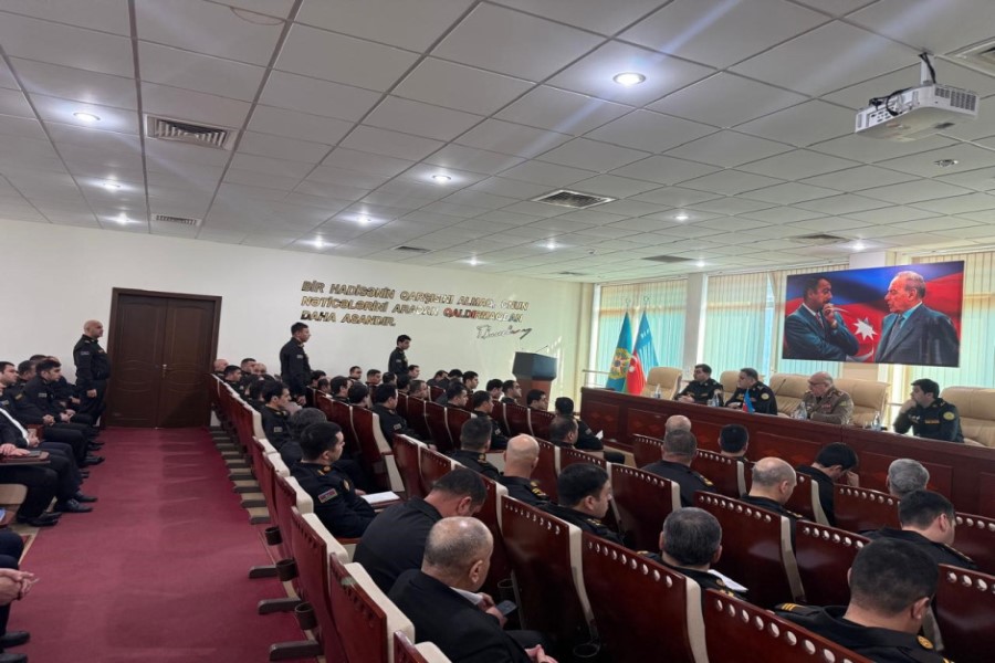 FHN-in Kiçikhəcmli Gəmilərə Nəzarət və Sularda Xilasetmə Dövlət Xidmətində toplantı keçirilib