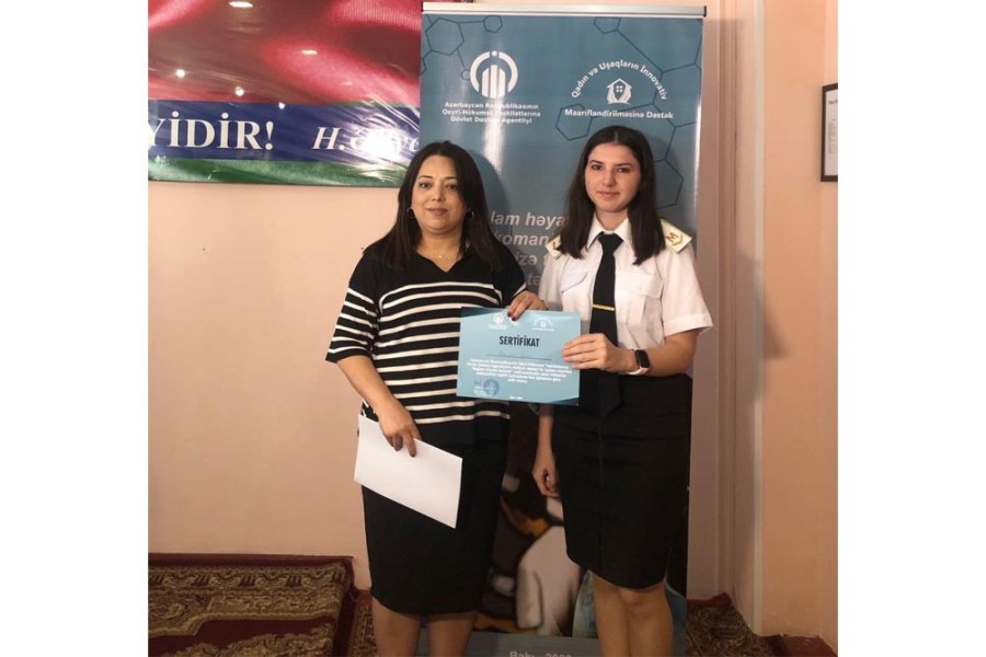 “Sağlam Həyata Təminat” narkomaniyaya qarşı mübarizə tədbirlərinin təşkili üçün təlim - FOTOLAR