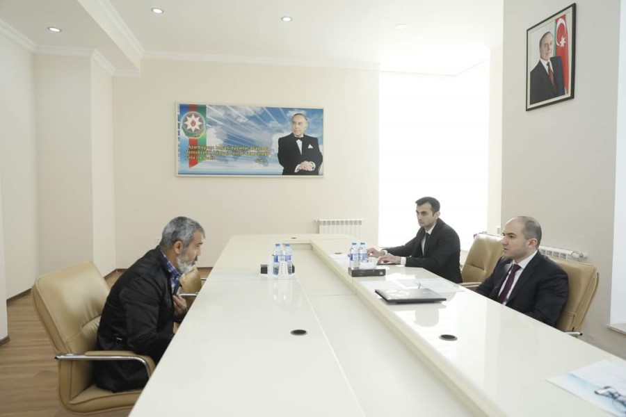 Nazirliyin Aparatının rəhbəri Fuad Musayev Masallı rayonunda vətəndaşları qəbul edib