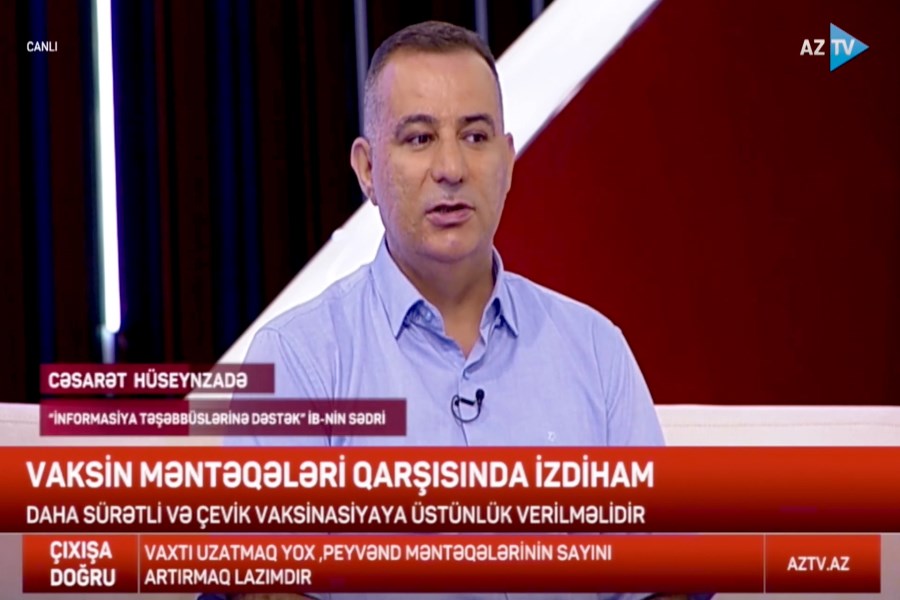 QHT sədri vaksin növbəsi ilə bağlı yaranan problemlərdən danışıb - VİDEO