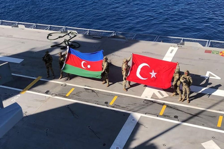 “Doğu Akdeniz-2023” beynəlxalq təliminin “Yüksək Səviyyəli Müşahidəçi Günü” keçirilib - VİDEO