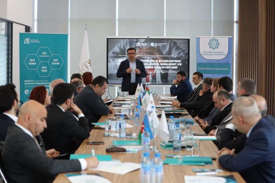 ÖTMA səhiyyədə keyfiyyətin idarə edilməsi standartının tətbiqinə dəstək verəcək -FOTOLAR
