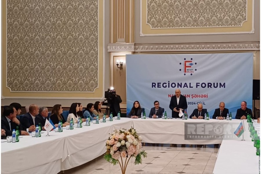 Naxçıvanda Azərbaycan Milli QHT Forumunun regional forumu keçirilib - FOTO +VİDEO