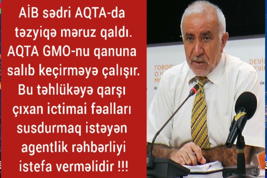 QHT sədri ona təyziqlərin olduğunu bildirir - VİDEO