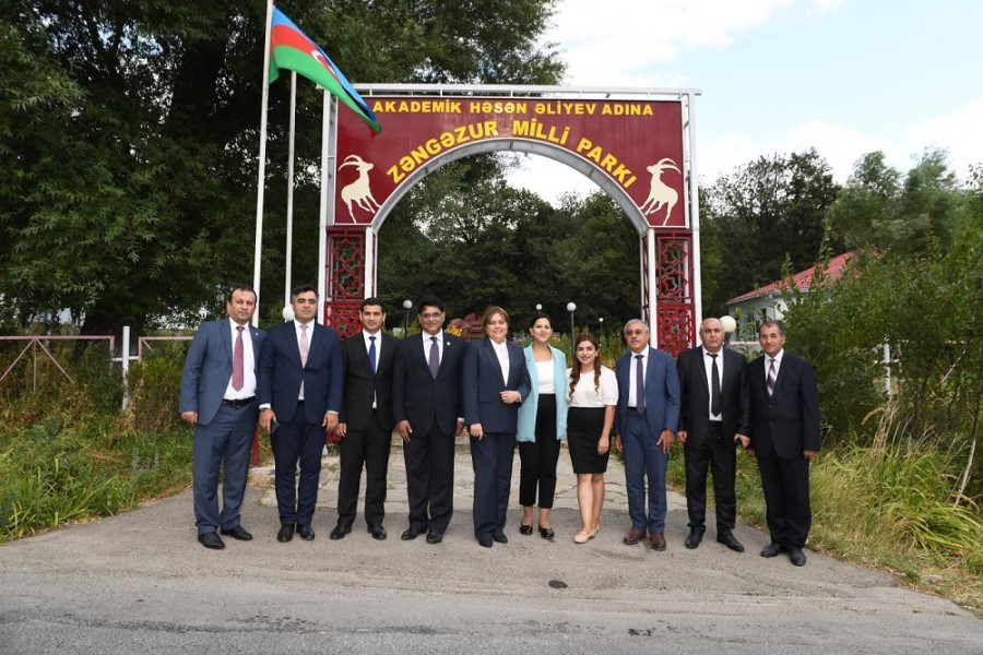 BMT-nin nümayəndələri Naxçıvana səfər edib - FOTOLAR