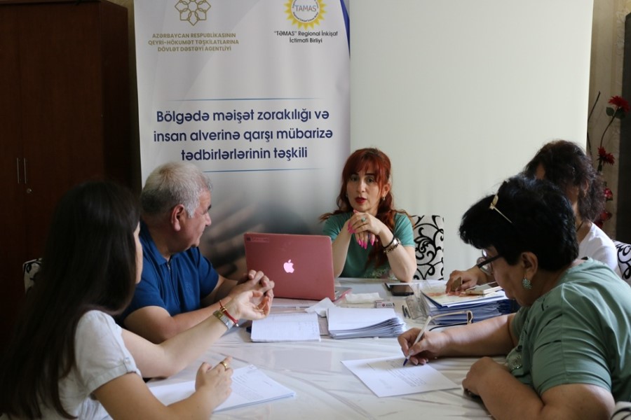 “Təmas” Regional İnkişaf İctimai Birliyin layihəsinin icrası uğurla davam edir - FOTOLAR