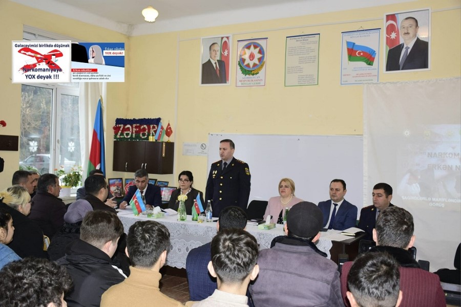 “Narkomaniyaya və erkən nikaha yox deyək!” – Masallıda maarifləndirici tədbir