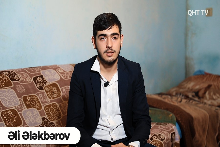 Gözdən əlilliyi onun tələbə olmaz arzusuna mane olmayıb. Tələbə Əli danışır
