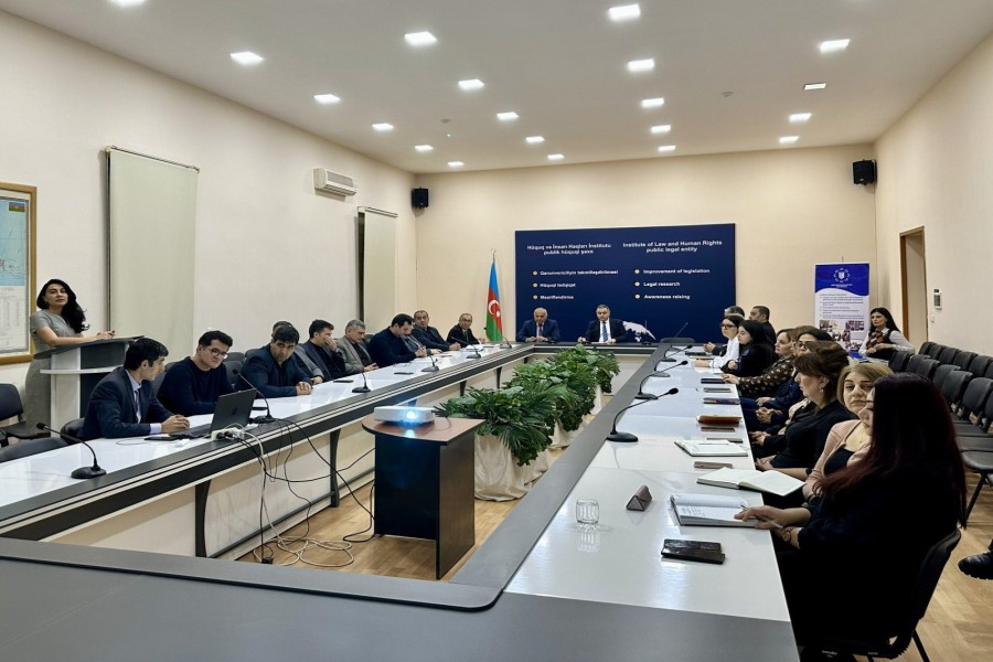 İnstitutda “Azərbaycan Mədəniyyəti – 2040” Konsepsiyasına dair təqdimat keçirilib - FOTOLAR