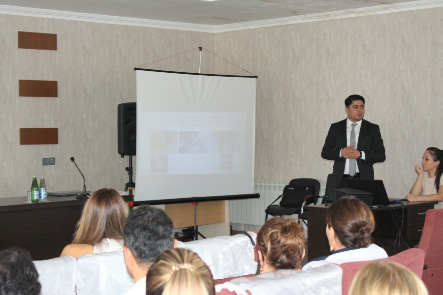 “Hemofiliyanın müalicəsinə dair multidisiplinar yanaşma” mövzusunda elmi seminar keçirilib - FOTOLAR